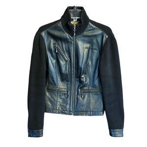 Harley-Davidson Leather & Knit Jacket